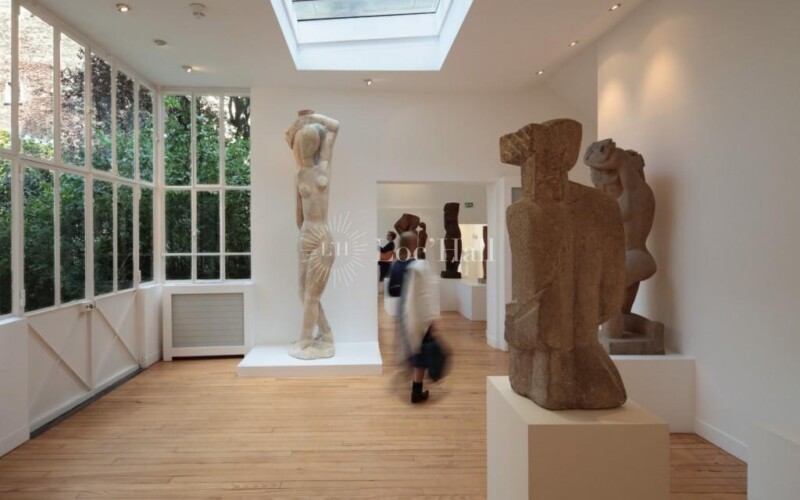 La verrière architecte lumineuse de l’atelier du Musée Zadkine