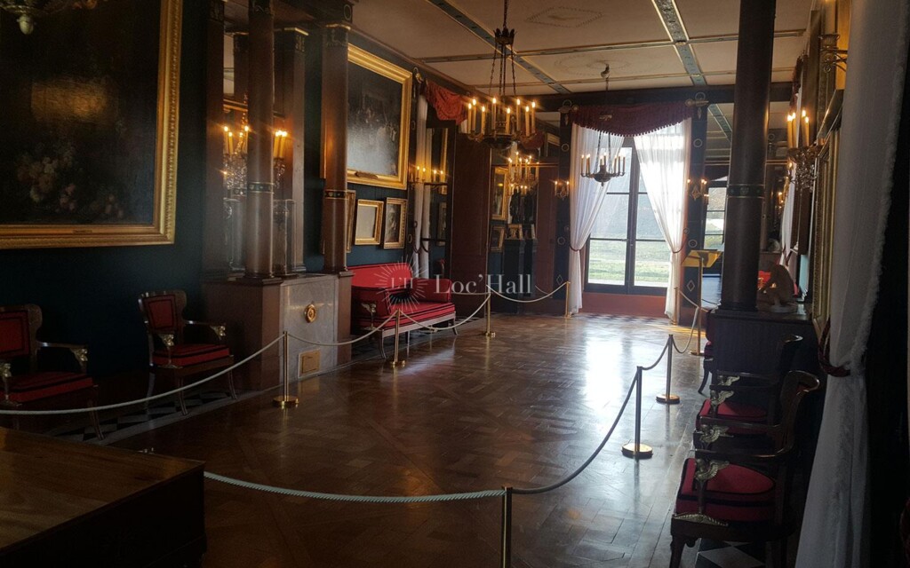 La salle de musique du château de Malmaison.