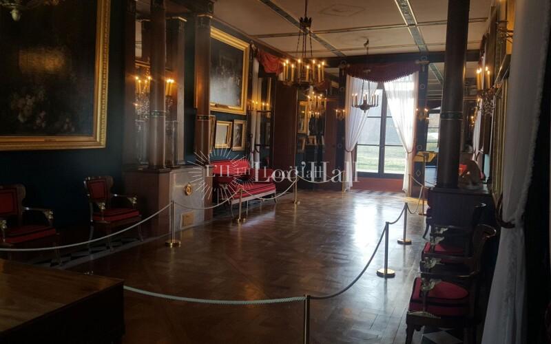 La salle de musique du château de Malmaison.