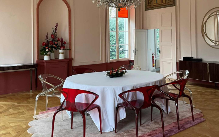 Domaine Madame Elisabeth salle à manger