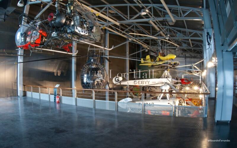 Les hélicoptères du Musée de l’Air et de l’Espace.