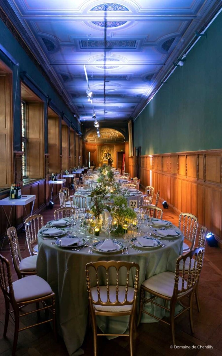 Privatisation du Chateau de Chantilly pour diner corporate