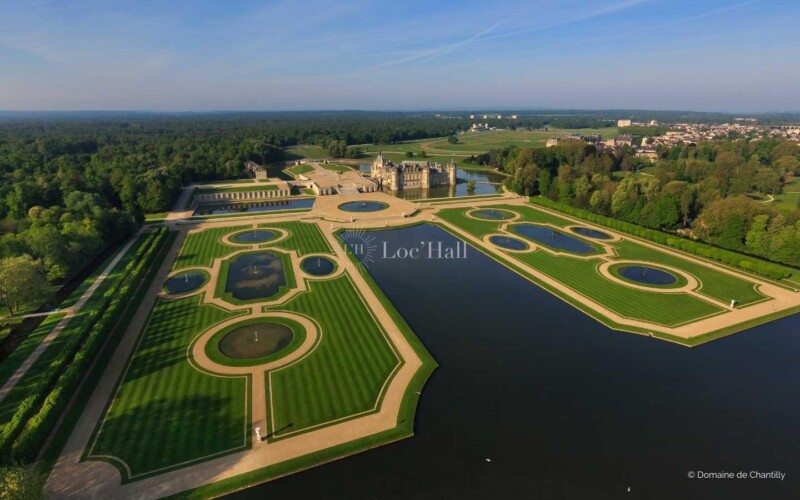 Privatisation du Parc du Chateau de Chantilly pour vos réceptions