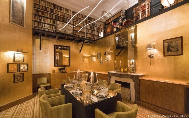 Hotel Le Marois- Le salon