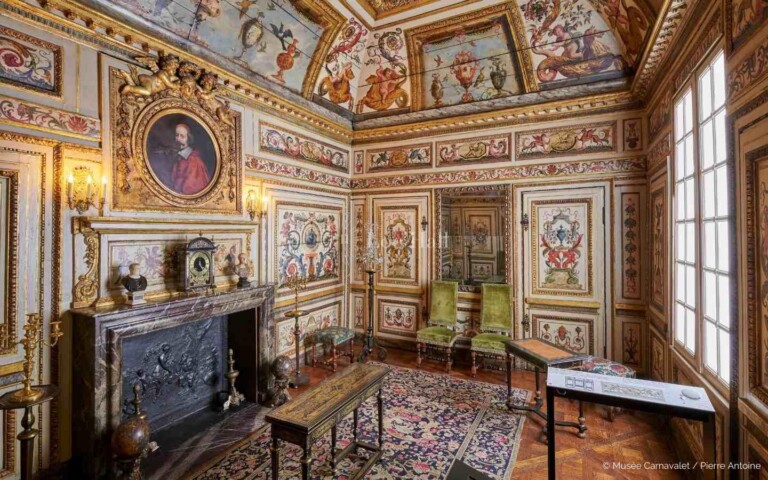 Le Cabinet Colbert de Villacerf du Musée Carnavalet.