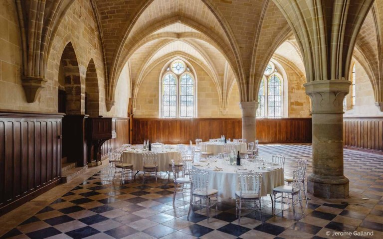 Abbaye de Royaumont réfectoire des Convers