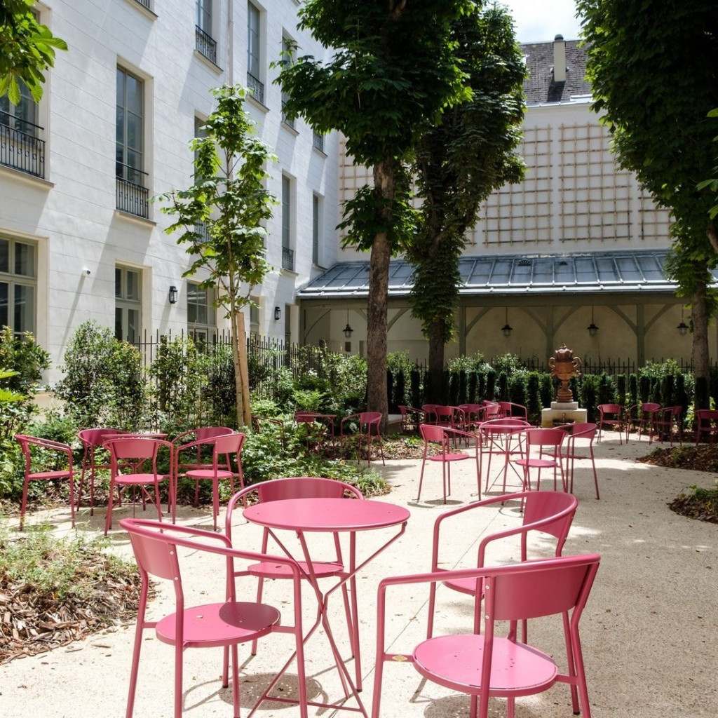 terrasse de la maison de victor hugo paris