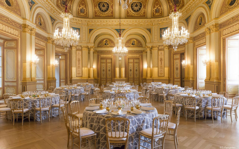 Grand Théâtre de Bordeaux salon Boireau diner de gala