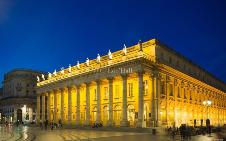 Grand Théâtre de Bordeaux vue exterieure