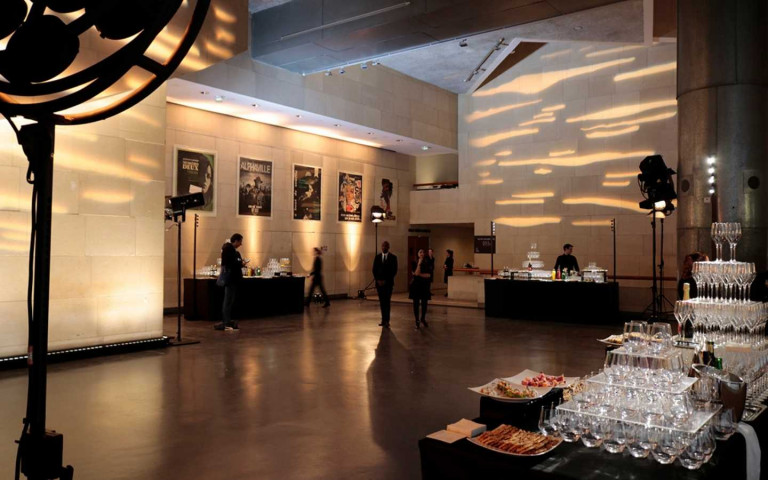 Cinemathèque française Mezzanine cocktail dinatoire