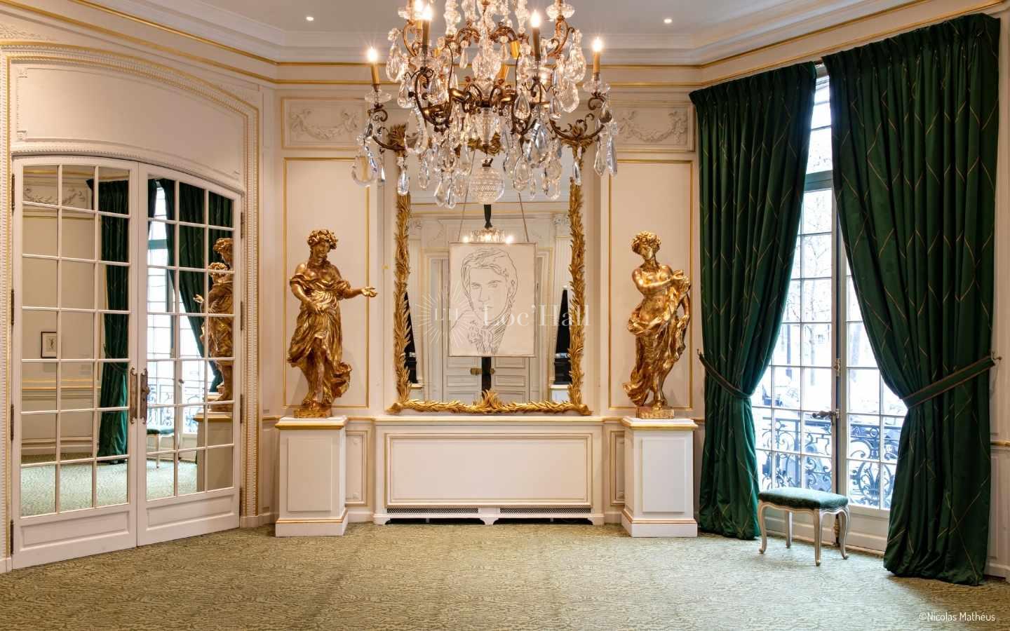 Musee Yves Saint Laurent salon reception