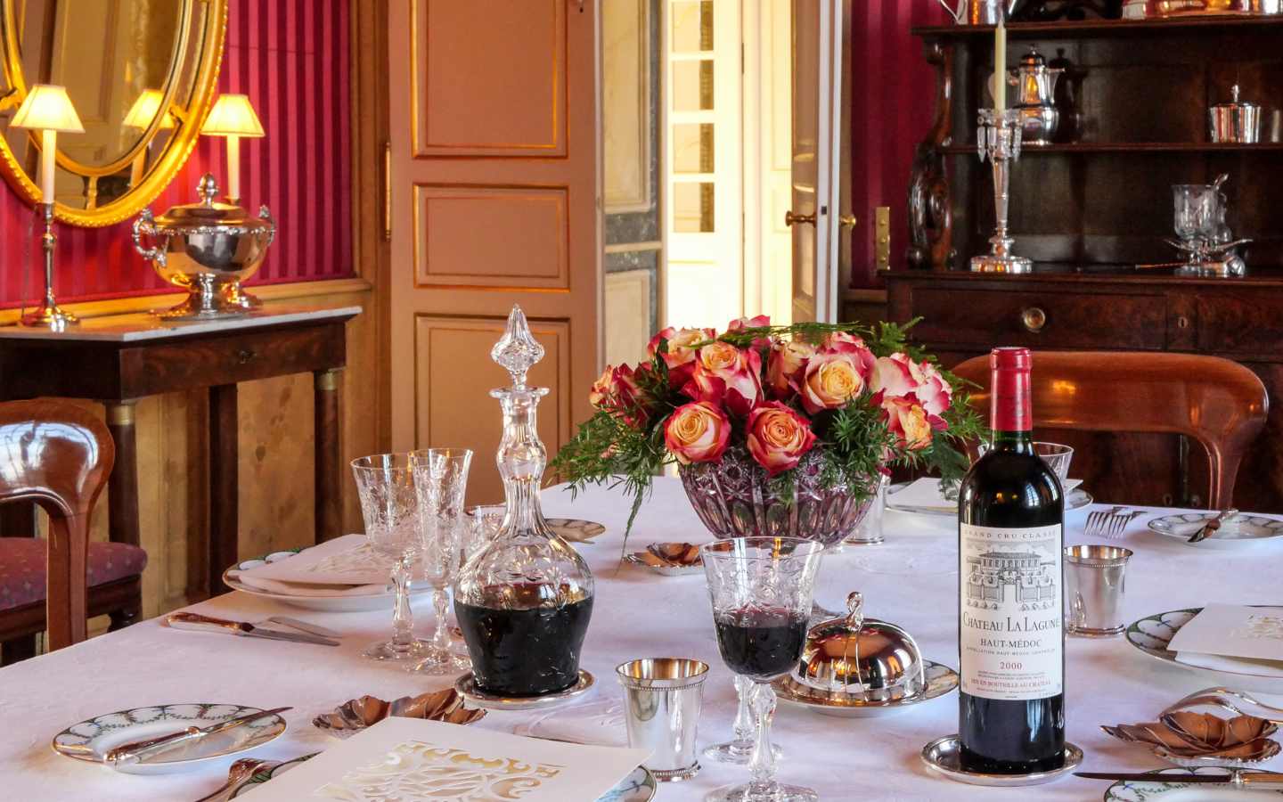 salle à manger chateau la lagune