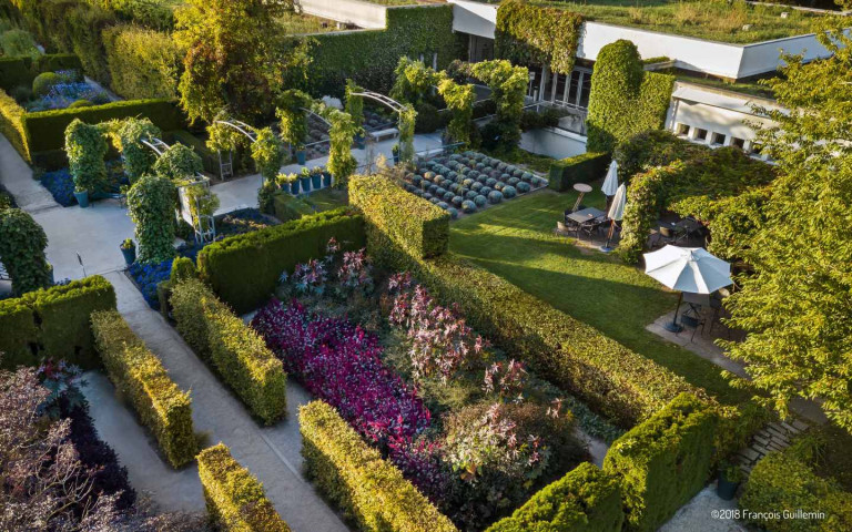 musée des impressionnismes Giverny. vue aérienne