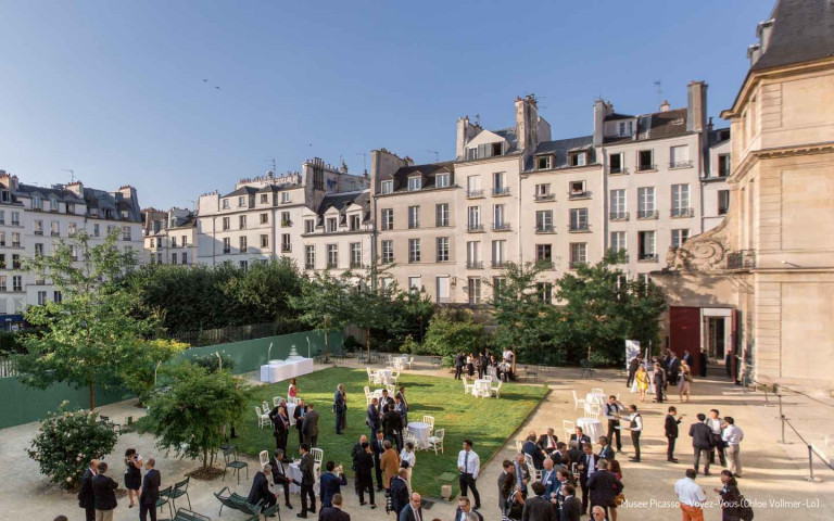 Musee Picasso Cocktail jardin
