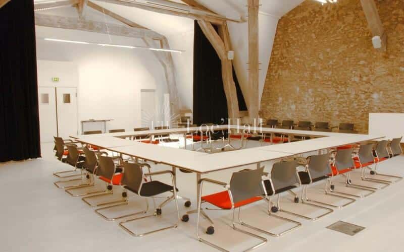 La salle des conseils de l’École Nationale Supérieure d’Architecture de Versailles.